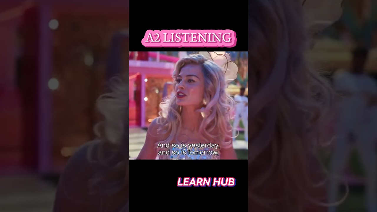 Learn English with Barbie – “Do You Ever Think About Dying?” 💭 | A2 English