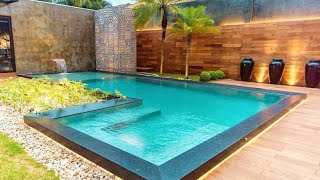 Small Swimming Pool Backyard Home Design | Swimming Pool Construction Ideas |Backyard Patio Garden