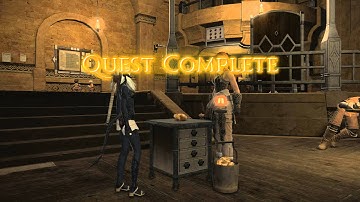 [PC] Final Fantasy XIV ARR (Miner) - My First Pickaxe & Gathering (Lv 1-7)