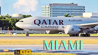 Epic Aircraft Departures from Miami international Airport– Stunning Takeoff You Can't Miss!