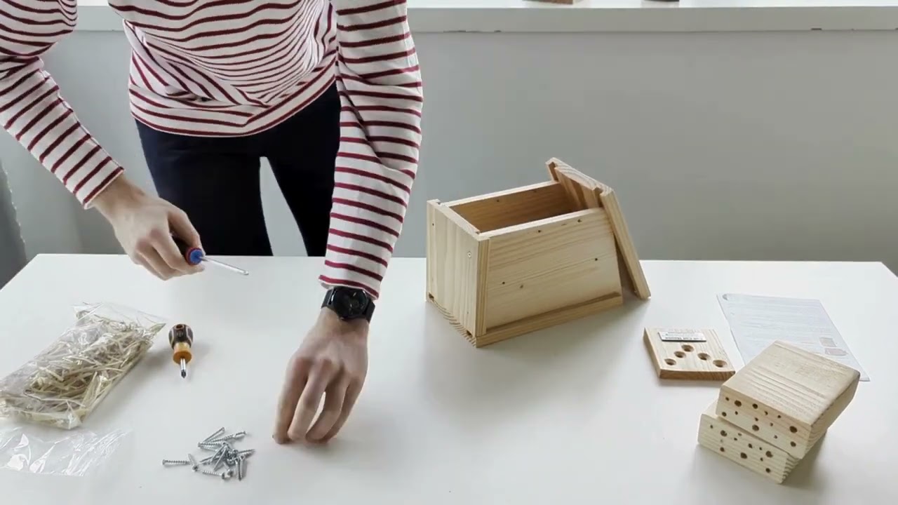 Notice de Montage d'un Nichoir à Rouge Gorge (NOK-RG)