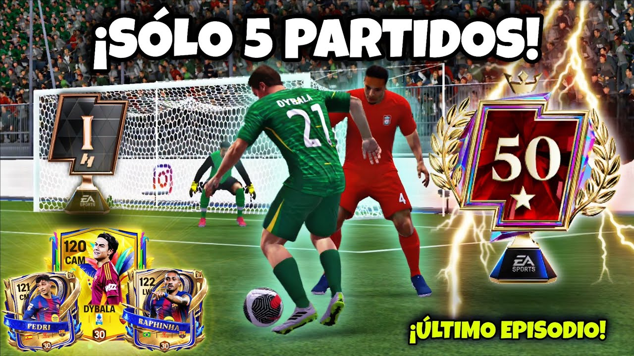 🤯¡VENCÍ el CvC en SOLO 5 PARTIDOS! *DYBALA nos LLEVA a 50⭐* 