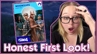 An HONEST first look at Sims 4 Werewolves!! 😍