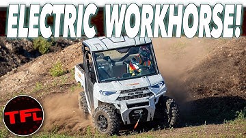 The New Polaris Ranger EV Shows Off How Capable It Can Be — Here