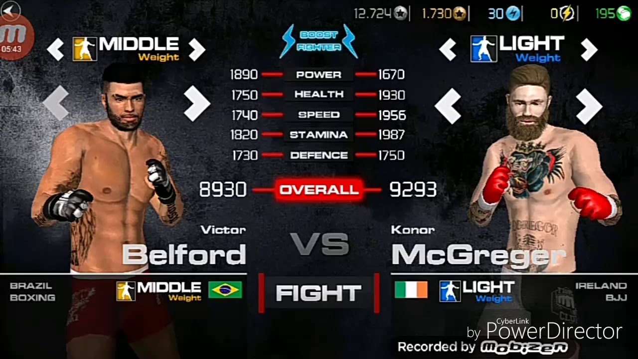 Обзор, mma fighting clash