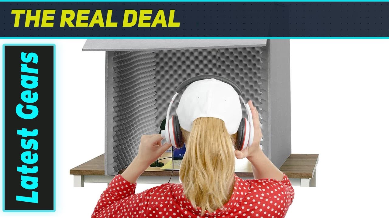 Портативная звуковая кабина: лучшее решение для усовершенствования настольной звукозаписывающей с...