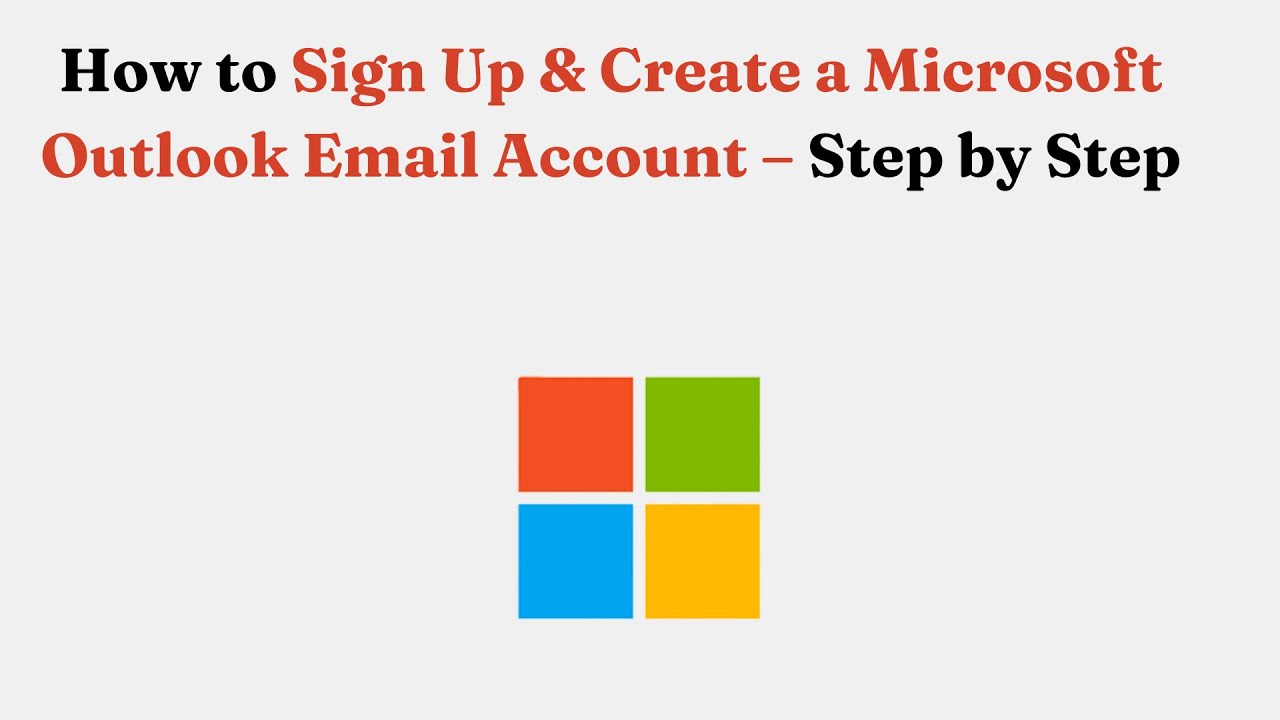 Как зарегистрироваться и создать учетную запись электронной почты Microsoft Outlook — пошаговая и...