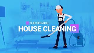 Edit Explainer Video | Cleaning Services | After Effects project | Videohive template