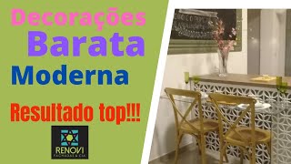 Decorações Elementos Vazados, Quadros E Divisor De Ambientes.