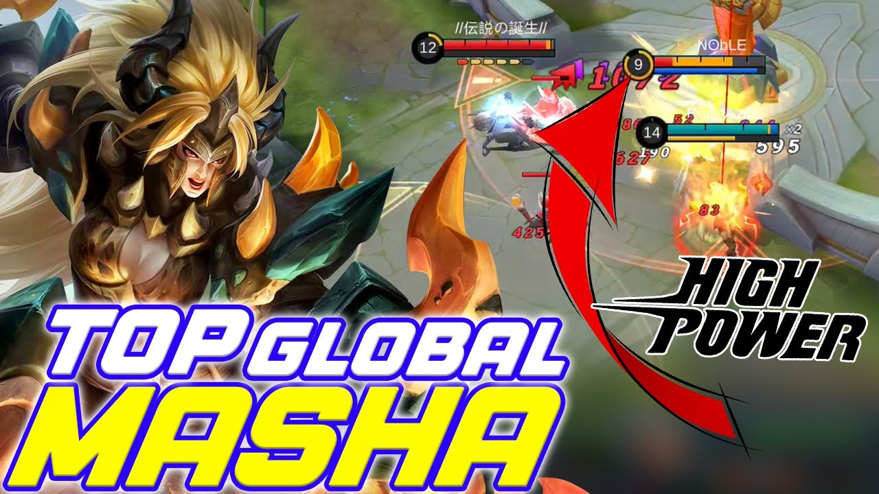 Perfect Rotation - Masha Steal Buff 😂 😜 Top Global Masha - Mobile Legends