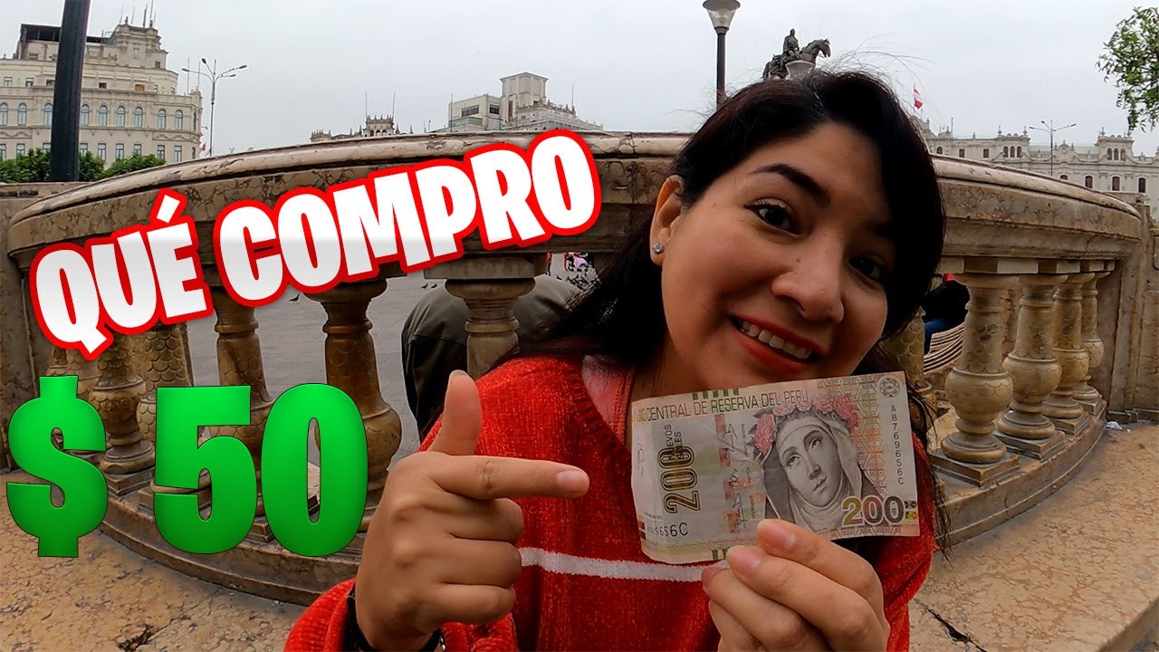 TODO lo que puedes COMPRAR con 200 soles en Perú