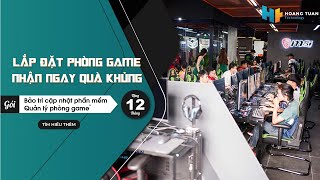 Hoang Tuan Tech Lắp Đặt Cyber Game Pandora Gaming 461 Trương Định