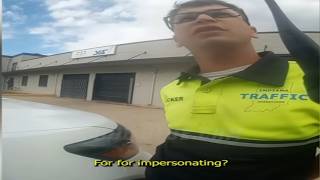 Serial Cop Larper Strikes Again