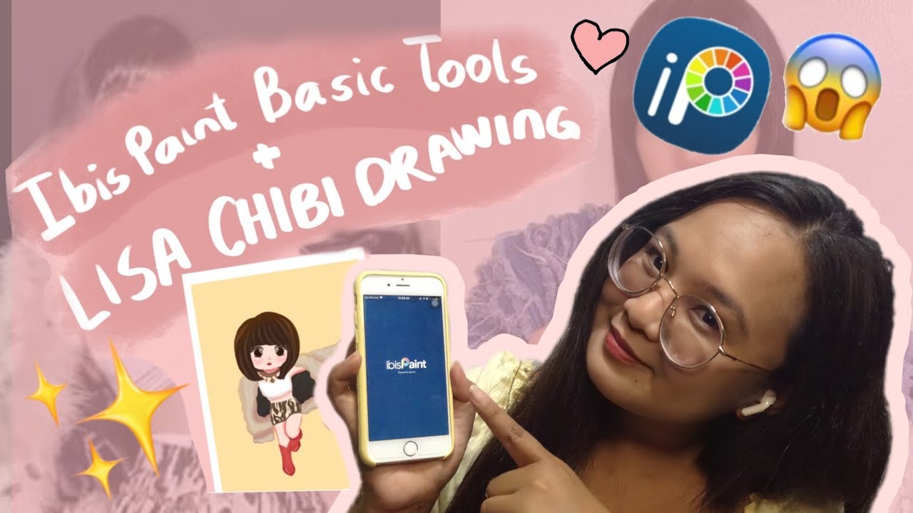 Ibis Paint Basic Tutorial on Phone + Lisa Manoban Chibi Drawing