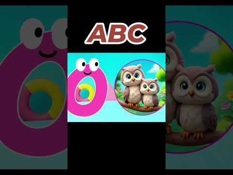 ABCD Alphabet Song with Animals 🦁 A to Z Learning for Toddlers & Kids #ABCSong #KidsLearning