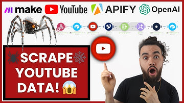 NEW: AI Youtube Scraper - Scrape UNLIMITED YouTube Video Transcripts!🤖🕷️ Apify + Make.com + Airtable
