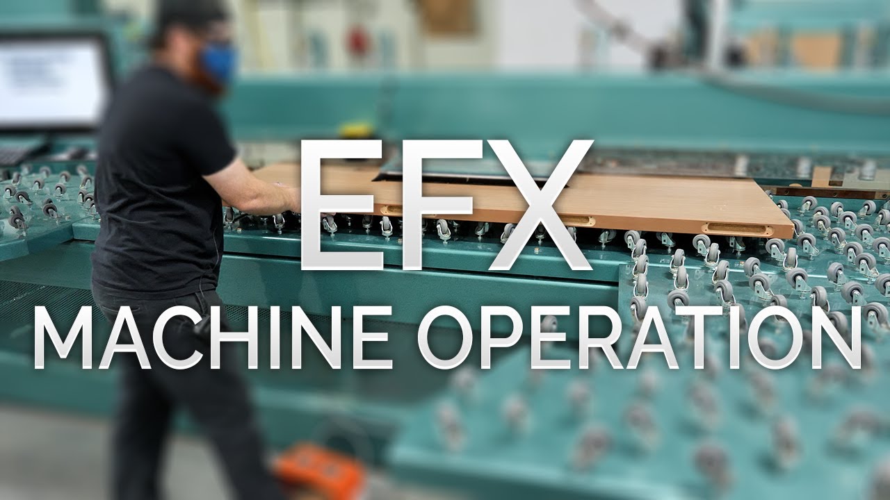 EFX Architectural Door Machine Operation YouTube