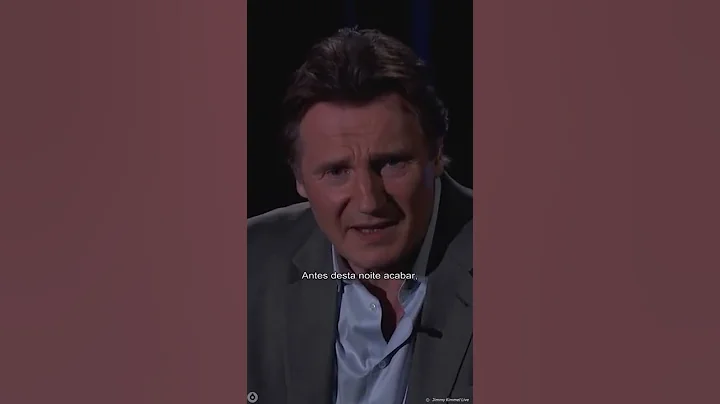 LIAM NEESON AMEAÇANDO O PÚBLICO