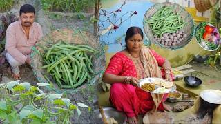 बिना भूक के भी पांच रोटी खजायेंगे अगर ऐसे बनाएंगे आलू बीन्स की सब्ज़ी | Beans Aloo Ki Sabzi | Beans