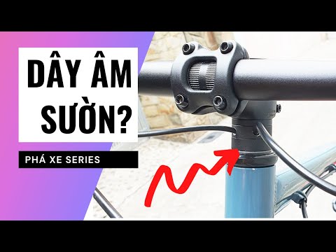 Video Khoan cổ xe để chế dây âm sườn | Dây cable gọn gàng |... - youtube