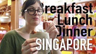 Amazing $5 meals in the World’s most Expensive City // Singapore Eats