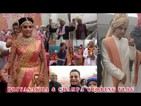 Vrindavan ki wedding ka anand alag hi hai  | Devotee marriage 2022  |  Iskcon  |  Vrindavan Vlog