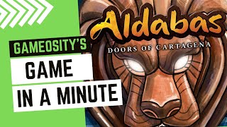 Game in a Minute: Aldabas: Doors of Cartagena