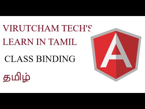 Angular Class Binding In Tamil Part-8 - YouTube