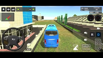 euro coach bus simulator 🌴🚌|| new coach bus simulator - Android gameplay