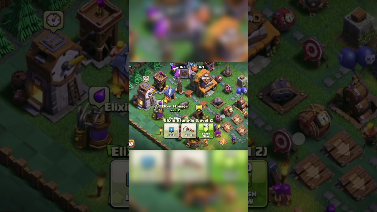 Elixir Collector Level 2 to 3 UPGRADE 💜 | Faster Elixir Production | COC Viral | 