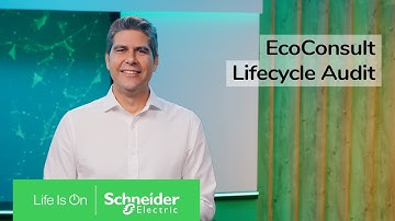 EcoConsult Lifecycle Audit Overview | Schneider Electric