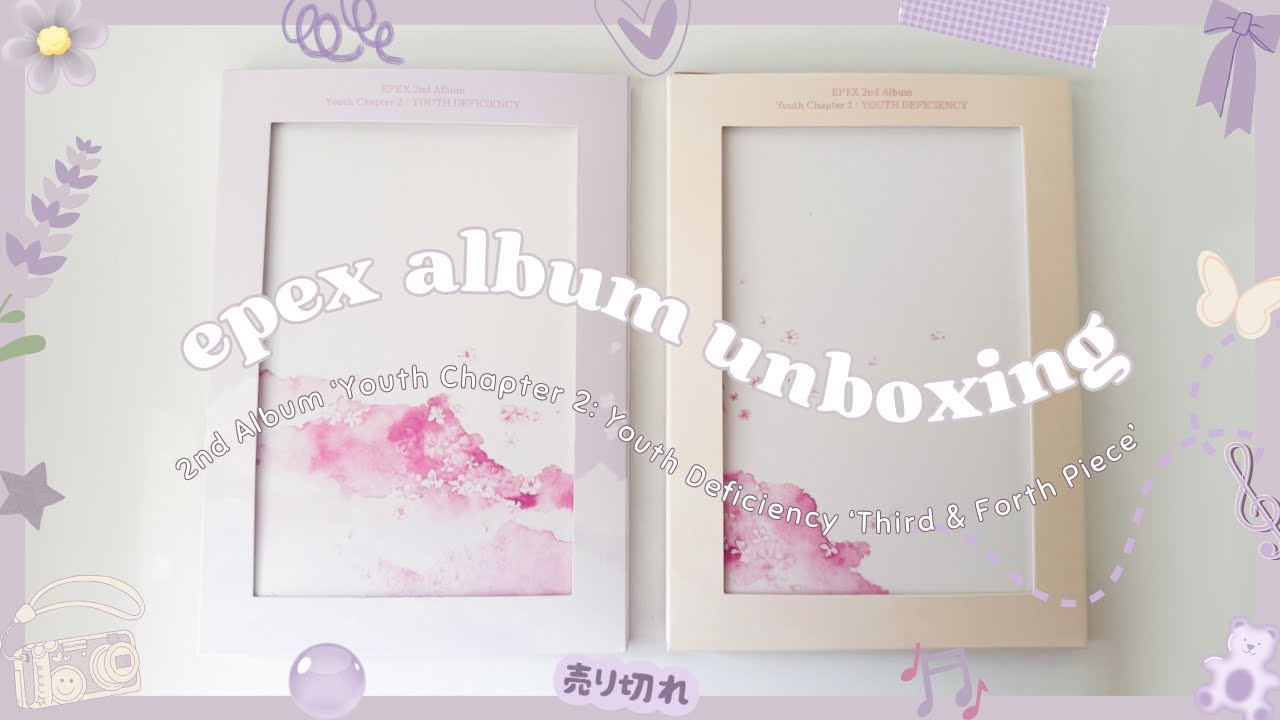 ALBUM UNBOXING] EPEX 이펙스 - 2nd Album 'Youth Chapter 2: Youth