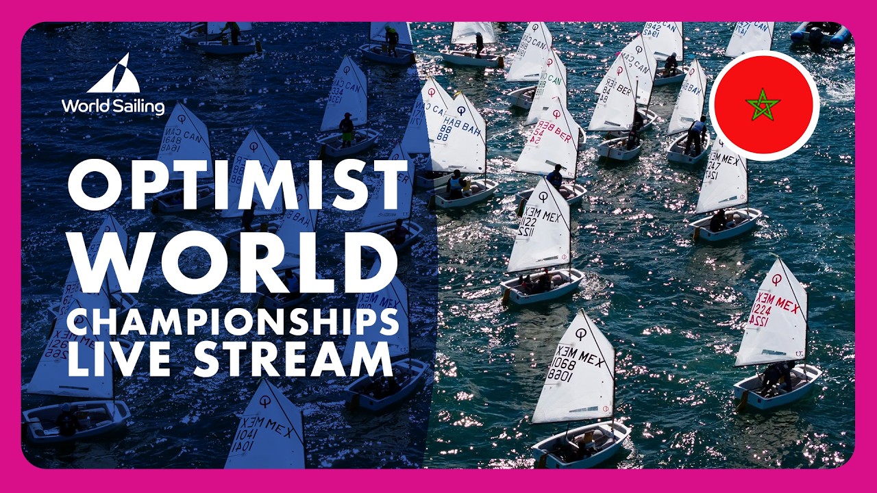 ⁣LIVE RACING 🎥 Optimist World Championships 2026 - Tanger, Morocco