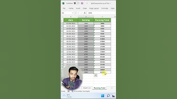 🤯 Excel Magic: Instantly Calculate a Cumulative Sum! #microsoftexcel #excelhacks #spreadsheets