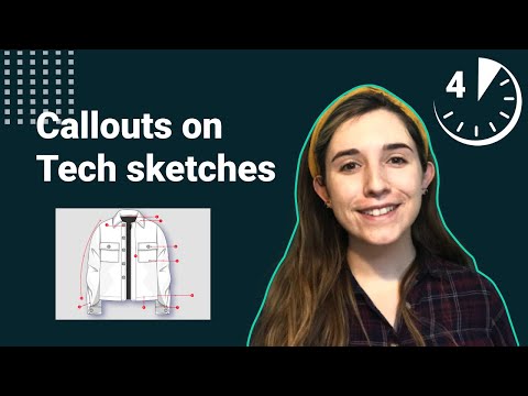 How to add arrow callouts and annotations to your technical sketches