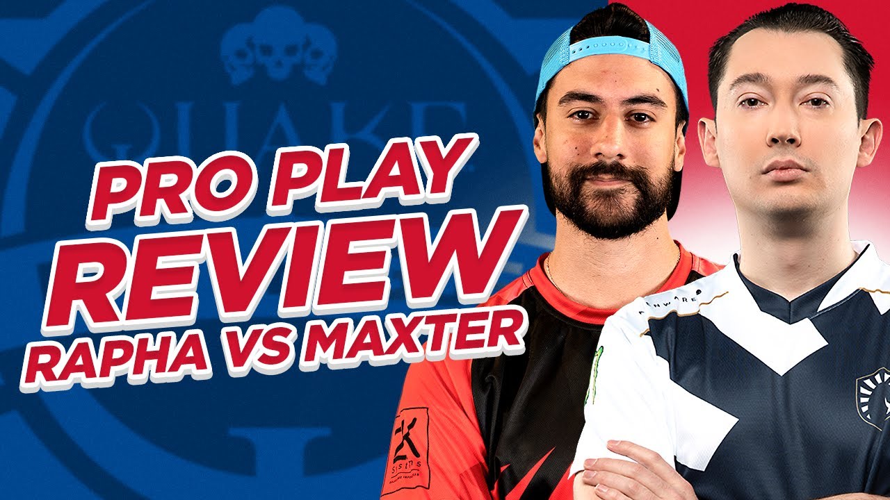 Rapha vs Maxter - Av3k & Ins review Quake Pro League