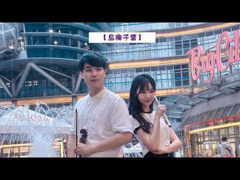 2023/03/19(日)【烏梅子醬】李榮浩 🌸長笛姐姐＆BoyViolin合奏💐浪漫街頭音樂會💜Big City遠東巨城購物中心演出✨
