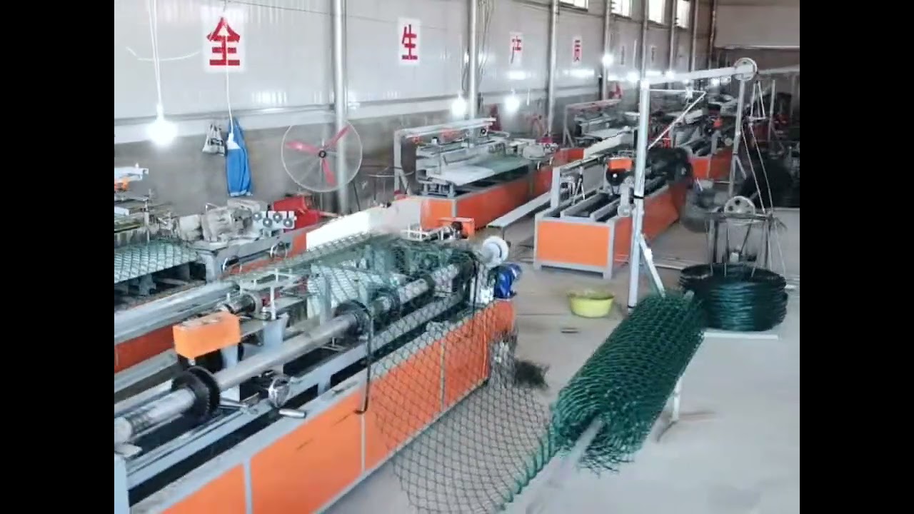 (Double Motor) Chain Link Fence Machine for Sale