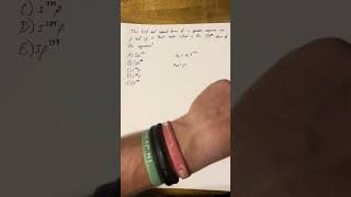 ACT Math Prep #5 Geometric Sequence