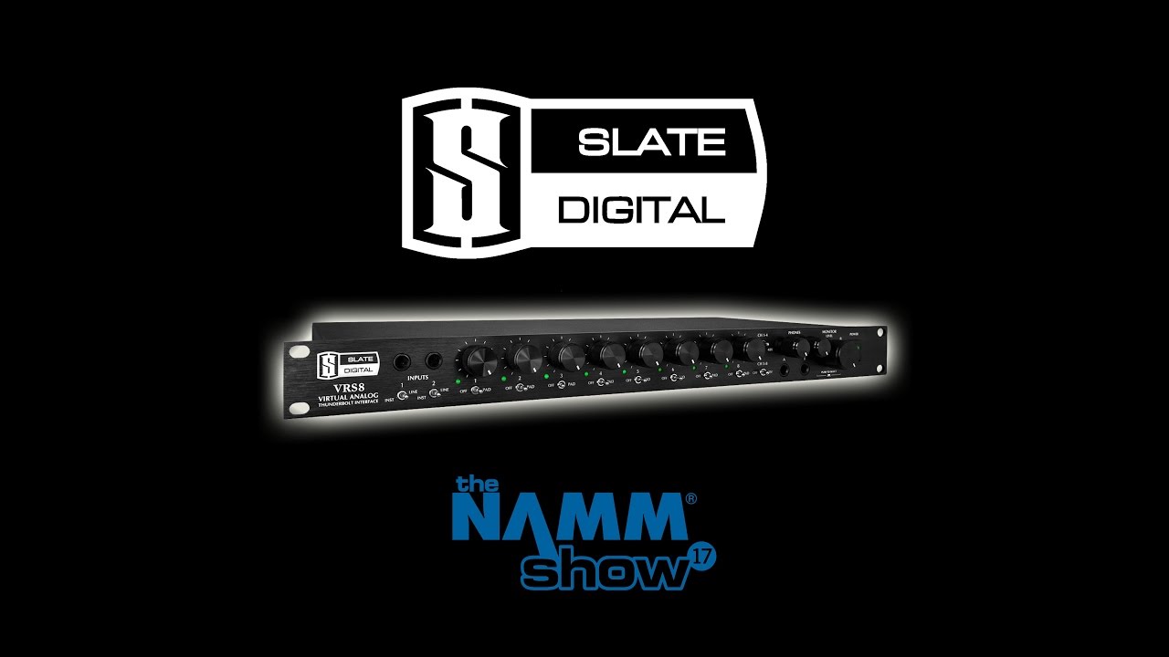 Slate Digital Introduces the Virtual Recording Studio at NAMM 2017
