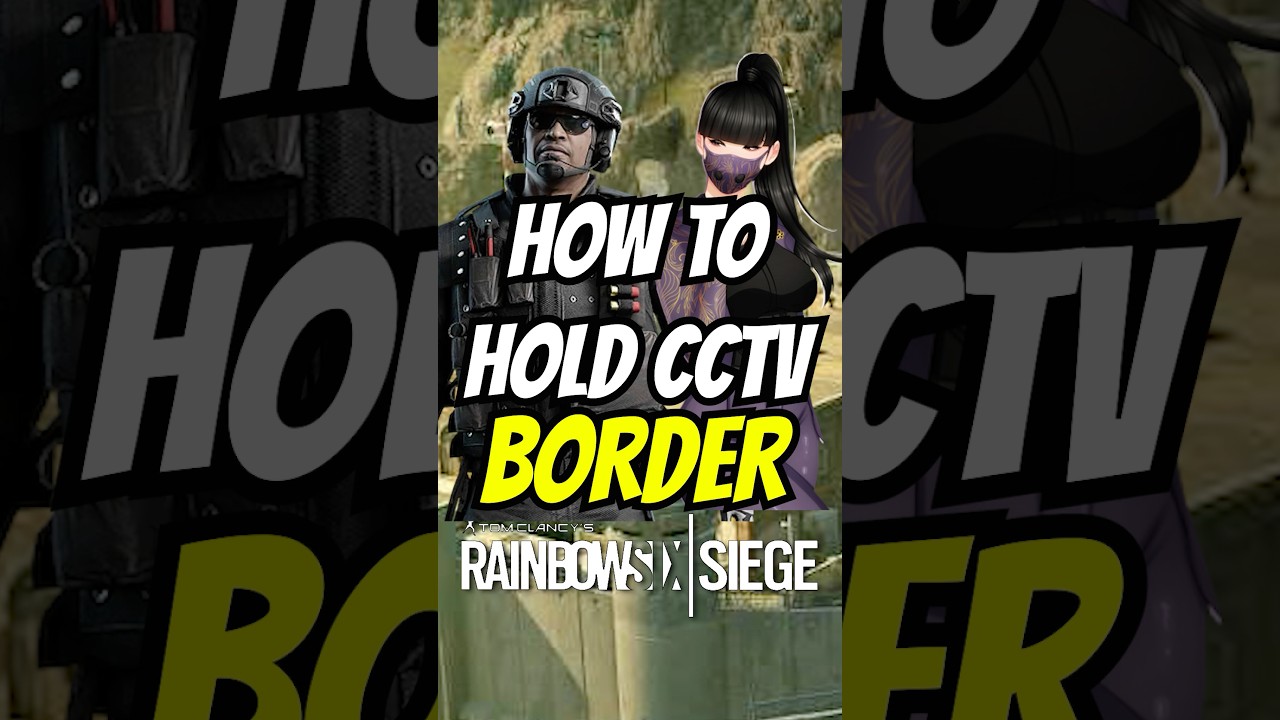 How to hold down cctv border #r6klippin #r6strats @Rainbow6