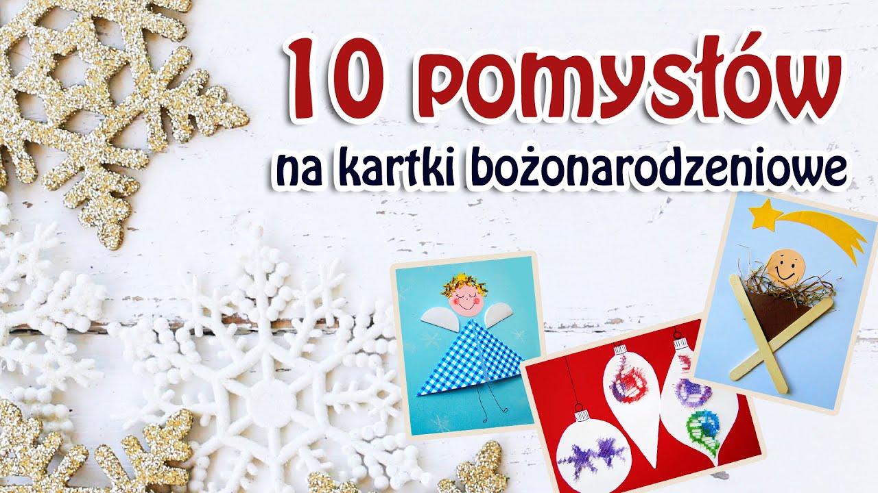 Kartki Wielkanocne Recznie Robione Youtube - 10 pomysłów na kartki bożonarodzeniowe ręcznie robione | Proste kartki