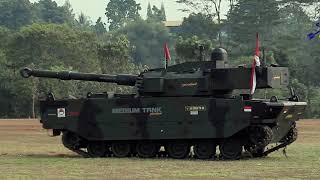 Uji Daya Gempur / Firing Test Medium Tank Pindad