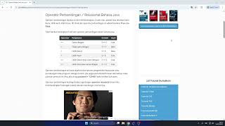 #11 - Operator  Perbandingan - Niits Academy
