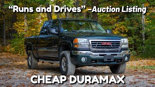 HOW MUCH Did I Spend on this DURAMAX at Auction???