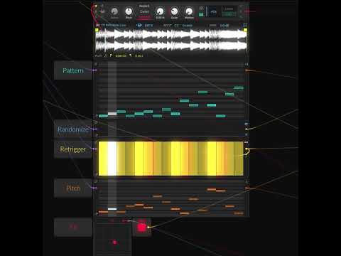 ⚡Squarepusher Style in Bitwig Grid👾 #shorts #drumnbass