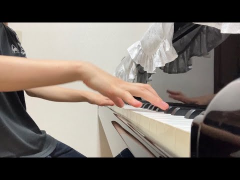 【死ぬ気で弾いてみた】孤高の浮き雲(雲雀恭弥のテーマ)#REBORN #リボーン #piano 
