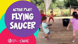 Physical Activity Games for Kids: Flying Saucer Throw