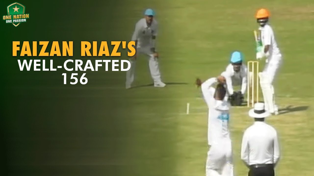 Faizan Riaz's well-crafted 156 | Islamabad vs Abbottabad | Quaid-e-Azam ...