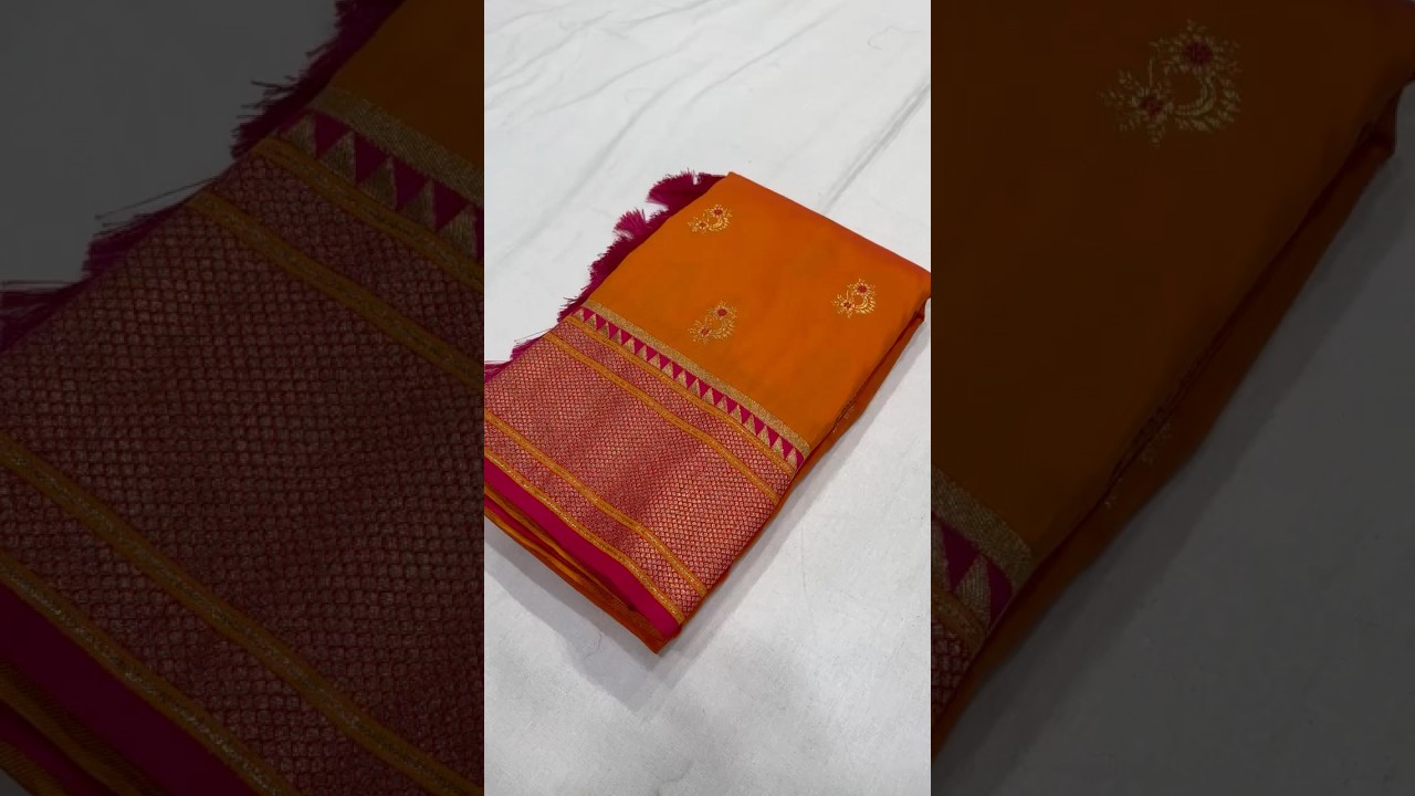 Nath Rich Paithani Meenakari Pallu Saree